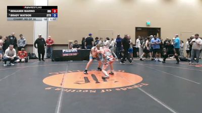 113 lbs Champ. Rd Of 16 - Benjamin Marino, Savage Wrestling Academy vs Brady Watson, Steller Trained