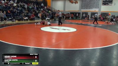 N-14 lbs Semifinal - Henry Monk, Monticello vs Karter Smith, DC Elite