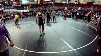 150 lbs Champ. Round 1 - Oliver Aden, Louisville Wrestling Club vs Macin Summers, Hershey Youth Wrestling