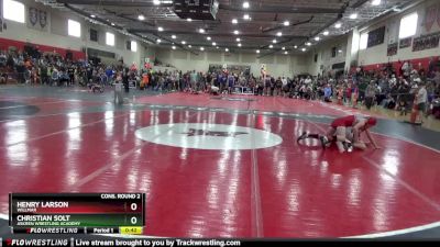 102 lbs Cons. Round 2 - Henry Larson, Willmar vs Christian Solt, Askren Wrestling Academy