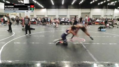 157 lbs Round 2 (6 Team) - Eli Goodin, Blackman Wrestling Club vs Sebastian Crow, Refinery Wrestling