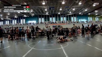 88 lbs Round 3 - Dino Carrazana, Maximum Performance Wrestling vs Cullen Smith, Tift Wrestling Academy