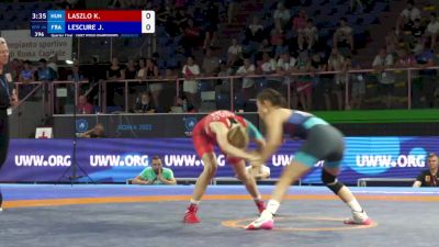 46 kg 1/4 Final - Kornelia Laszlo, Hungary vs Juliette Lescure, France