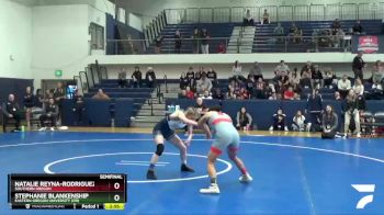 109 lbs Semifinal - Natalie Reyna-Rodriguez, Southern Oregon vs Stephanie Blankenship, Eastern Oregon University (OR)