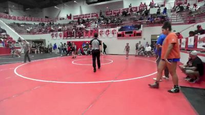 JH 73/82 2nd Place Match - Brylee Burns, Marlow JH vs Sophia Dover, Norman JH