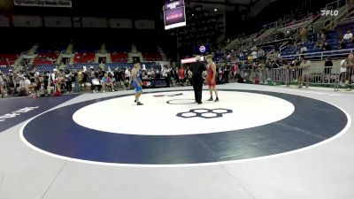 126 lbs Cons. Rd Of 64 - Jace Reed, OK vs Angel Fernandez, CO