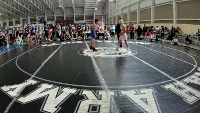 165 lbs Cons. Round 3 - Steele Woodward, Utah vs Henry Allen, California