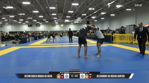 Alexandre Da Rocha Santos vs Kelvin Souza Braga Da Silva 2026 Pan IBJJF Jiu-Jitsu No-Gi Championship