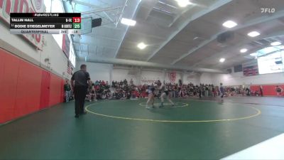 155 lbs Quarterfinal - Aspen Hammond, Central JG JV vs Lindsey Rusin, Douglas County