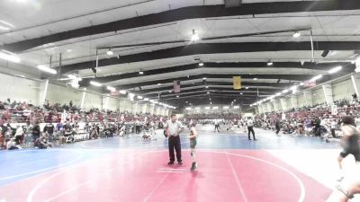 80 lbs Quarterfinal - Alexzeah Corona, Misfits vs Quinn Butero, Monte Vista Takedown Club