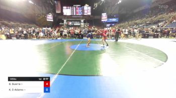 145 lbs Cons 64 #2 - Guiseppe Guerra, Idaho vs Kaihikapukalaimoku Cobb-Adams, Hawaii