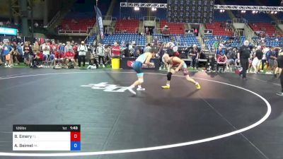 126 lbs Cons 64 #2 - Beau Emery, Florida vs Aiden Beimel, Pennsylvania