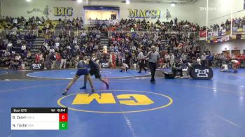 132 lbs Consolation - Brayden Zenni, Moeller-OH vs Noah Taylor, Riverbend-VA