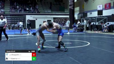 125 lbs Consi Of 8 #1 - Jared Chuquilin Chuquilin, Long Island University vs Troy Guerra, Buffalo