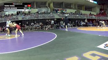 145 lbs Round 2 (3 Team) - Tierra Young, Manhattan HS vs Keyaira Monroe, Norfolk