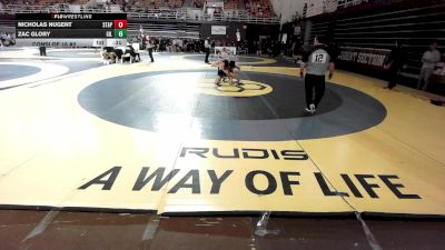 132 lbs Consi Of 16 #2 - Nicholas Nugent, St Anne-Pacelli vs Zac Glory, Gilman