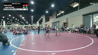 144 lbs Cons. Round 6 - Noah Davis, Brookwood vs Gage Ahysen, Raider Wrestling Club