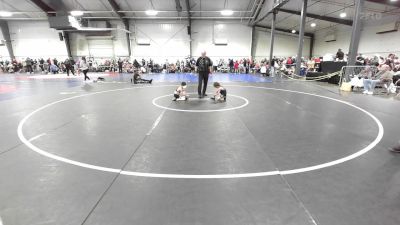 45 lbs Semifinal - Dezmon Thompson, Backyard Brawlers Wrestling Club - (B) vs Kai Kingfisher, The Storm Wrestling Center