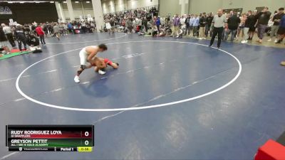 120 lbs 5th Place Match - Greyson Pettit, All I See Is Gold Academy vs Rudy Rodriguez Loya, GI Grapplers