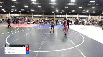 165 lbs Rr Rnd 3 - Jessica Rodriguez, Cimarron Bad Boys vs Layla Lorenzo, Silverback WC