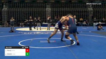 285 lbs Consolation - JJ Perez, Southwestern Oregon CC vs Jacob Sieder, UN-Cal St Bakersfield