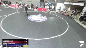 132 lbs Round 3 (16 Team) - Alex Osborne, REWA-FR vs Chase Carrasco, IEWA-FR