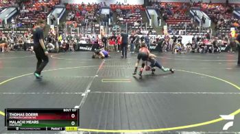 65 lbs Cons. Round 3 - Malachi Mears, Fruitport vs Thomas Doerr, Plymouth Canton WC