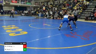 133 lbs Round Of 32 - Mason Soukup-Wong, Trinity vs Mike Hurd, Notre Dame GP