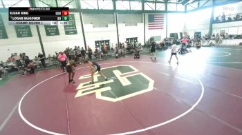 165-172 lbs Champ. Round 1 - Logan Wagoner, Ridgeview vs Elijah King, Rock Island Wrestling Club