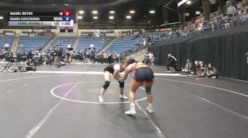 138 lbs Cons. Round 3 - Isabel Reyes, Friends University vs Giada Cucchiara, Baker University