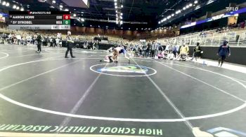 165 lbs Champ. Round 3 - Aaron Horr, Cocoa Beach vs Sy Strobel, West-Oak