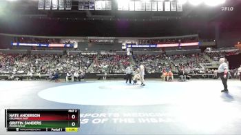 150 lbs Champ. Round 1 - Nate Anderson, Columbus East vs Griffin Sanders, Mooresville