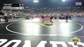 B5A-215 lbs Cons. Round 1 - Joe Thomas, Carl Albert vs Isaac Cobbs, Duncan