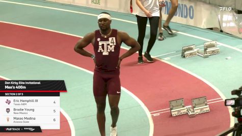 Men's 400m Invitational, Prelims 2