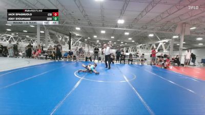 56 lbs Round 1 (6 Team) - Joey Stoupakis, Cordoba Trained vs Jack Spagnuolo, CTWHALE