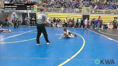 61 lbs Round Of 16 - Michael Petro, Cowboy Wrestling Club vs Maxwell Roy, Standfast