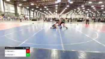 145 lbs Consi Of 32 #1 - Chase Bernard, LA vs Kasius Graham, NV