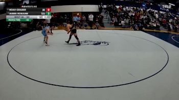 184 lbs Champ. Round 1 - James Romaine, Tcnj vs Noah Graber, Johns Hopkins