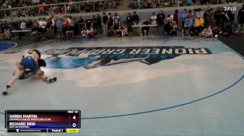 136 lbs Quarterfinal - Richard Reid, Mat-Su Matmen vs Varen Martin, Chugach Eagles Wrestling Club