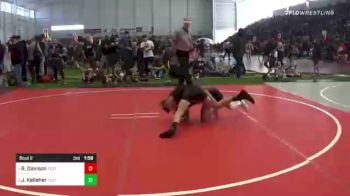 88 lbs Round Of 16 - Riki Villasenor, Silverback WC vs Aidan Hernandez, Gold Rush WC