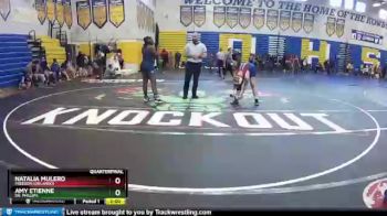 155 lbs Quarterfinal - Amy Etienne, Dr. Phillips vs Natalia Mulero, Freedom (Orlando)