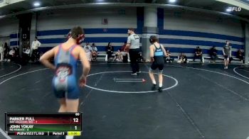 80 lbs Finals (2 Team) - John Yokay, MD Maniacs vs Parker Full, Mat Assassins Red