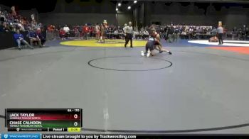 6A - 170 lbs Cons. Round 1 - Chase Calhoon, Topeka-Washburn Rural vs Jack Taylor, Shawnee Mission North