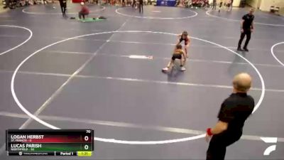 70 lbs Round 4 (6 Team) - Logan Herbst, St. Francis vs Lucas Parish, Northfield