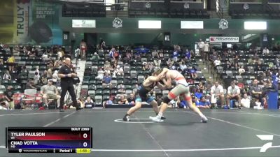 119 lbs Semifinal - Tyler Paulson, WI vs Chad Votta, MD