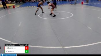 149-156 lbs Champ. Round 1 - Orrin Kuehn, Minden Wrestling Club vs Kaleb Torres, Seward Wrestling