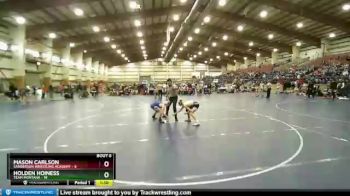 106 lbs Champ Round 1 (16 Team) - Holden Hoiness, Team Montana vs Mason Carlson, Sanderson Wrestling Academy