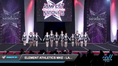Element Athletics MKE - Lava Girls [2023 L1 Junior - D2 - Small - A] 2023 JAMfest Cheer Super Nationals