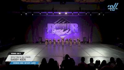 Wolf Pack All Stars - Sassy Kids [2025 Mini - Hip Hop - Large Day 2] 2025 Power Dance Grand Nationals