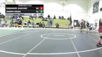 174 lbs Cons. Semi - Emmanuel Sanchez, Victor Valley vs Joseph Weiss, Palomar